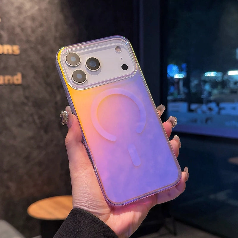 iPhone17 Pro Max 17Pro 17Air case Dazzling Stripe Premium Gradient Color