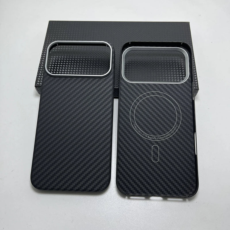 Real carbon fiber for magsafe magnetic for iphone 17 Series