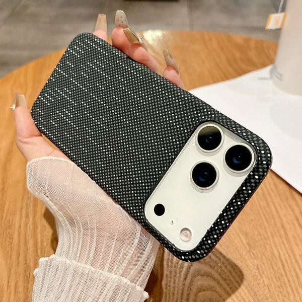 Colourful Kevlar Carbon Fibre Pattern Magnetic Phone Case For iPhone 17 Pro Max Plus Wireless Charge Cover