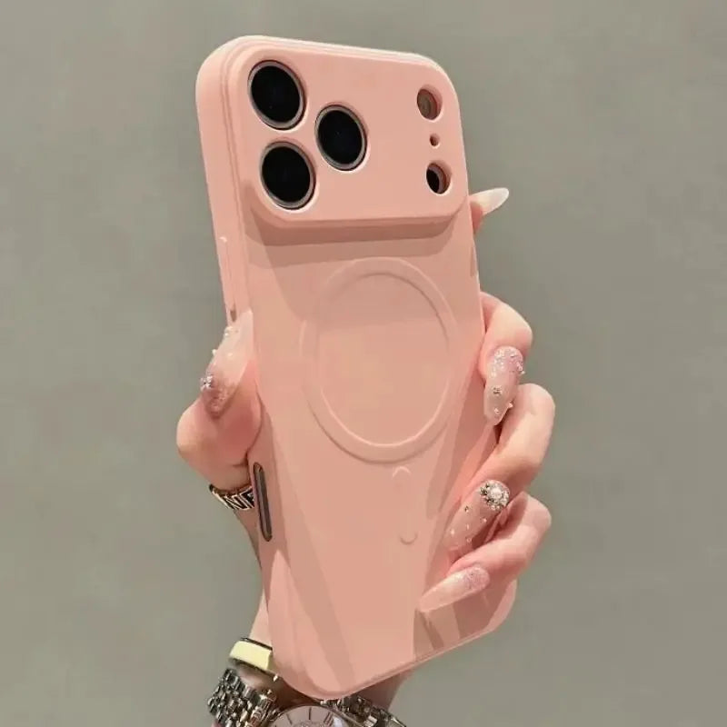 Liquid Silicone Magnetic Magsafe Case For iPhone 17 Series