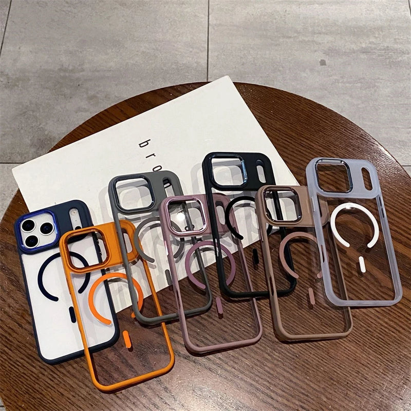 Shockproof For Magsafe Wireless Charge Case For iPhone 17