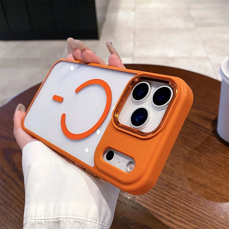 Shockproof For Magsafe Wireless Charge Case For iPhone 17