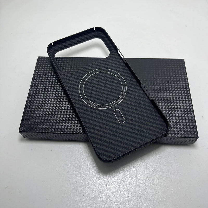 Real carbon fiber for magsafe magnetic for iphone 17 Series