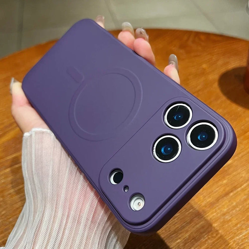 Liquid Silicone Magnetic Magsafe Case For iPhone 17 Series
