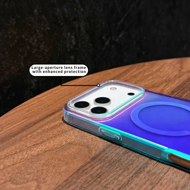 iPhone17 Pro Max 17Pro 17Air case Dazzling Stripe Premium Gradient Color